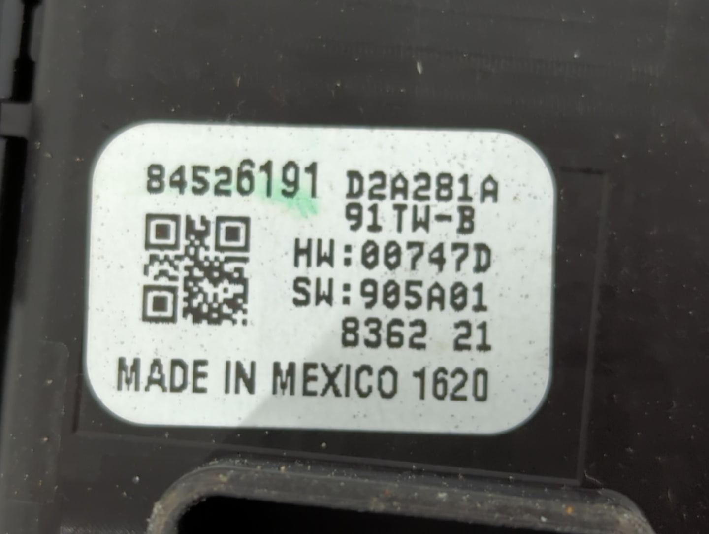 2018-2022 Chevrolet Equinox Master Power Window Switch Replacement Driver Side Left P/N:84526191 Fits OEM Used Auto Parts - 