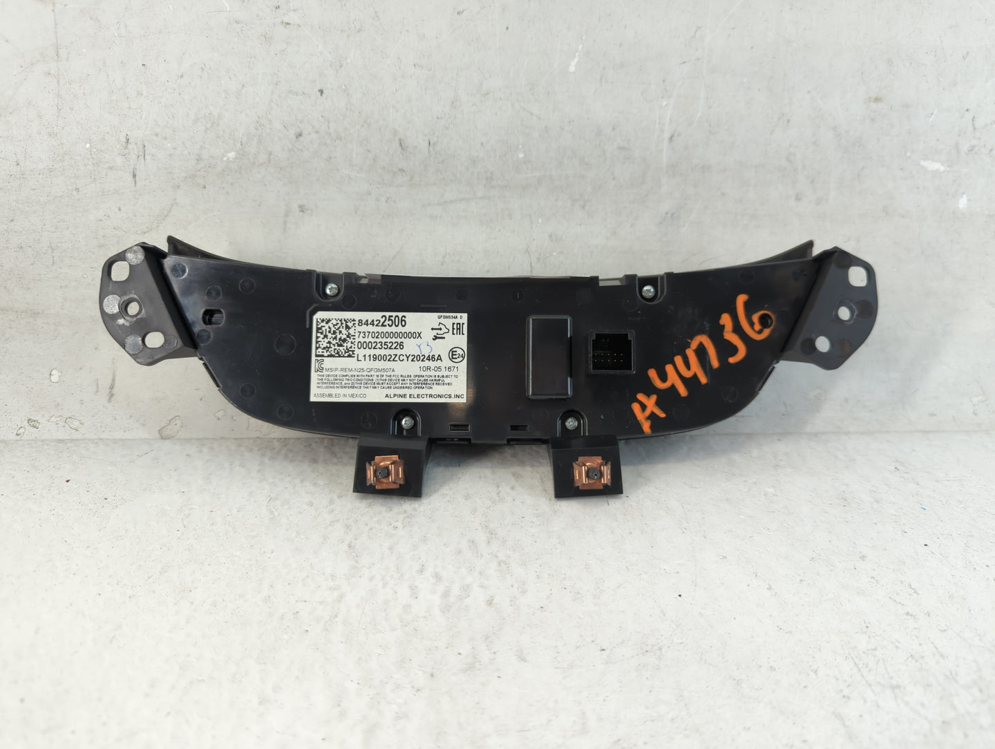 2018-2019 Chevrolet Equinox Climate Control Module Temperature AC/Heater Replacement P/N:84422506 Fits Fits 2018 2019 OEM Us