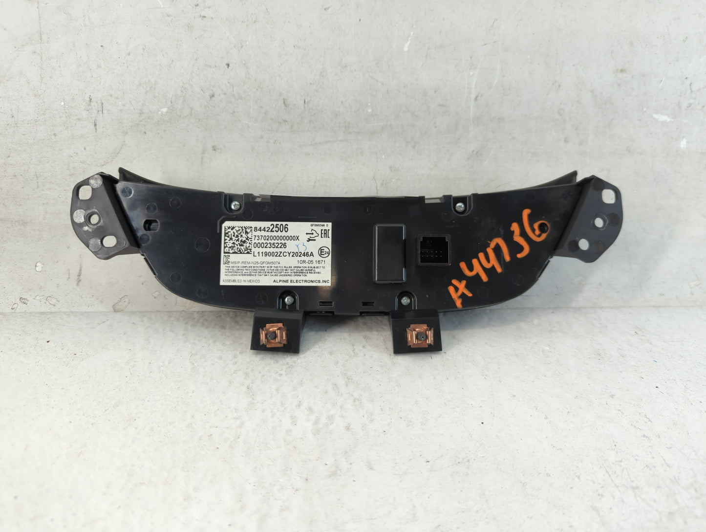 2018-2019 Chevrolet Equinox Climate Control Module Temperature AC/Heater Replacement P/N:84422506 Fits Fits 2018 2019 OEM Us