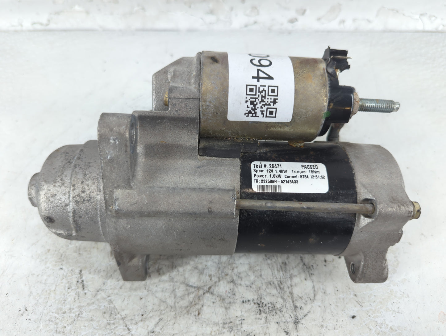 2018-2022 Chevrolet Equinox Car Starter Motor Solenoid OEM P/N:23258AR-52148A33 52148A33 Fits Fits 2017 2018 2019 2020 2021 