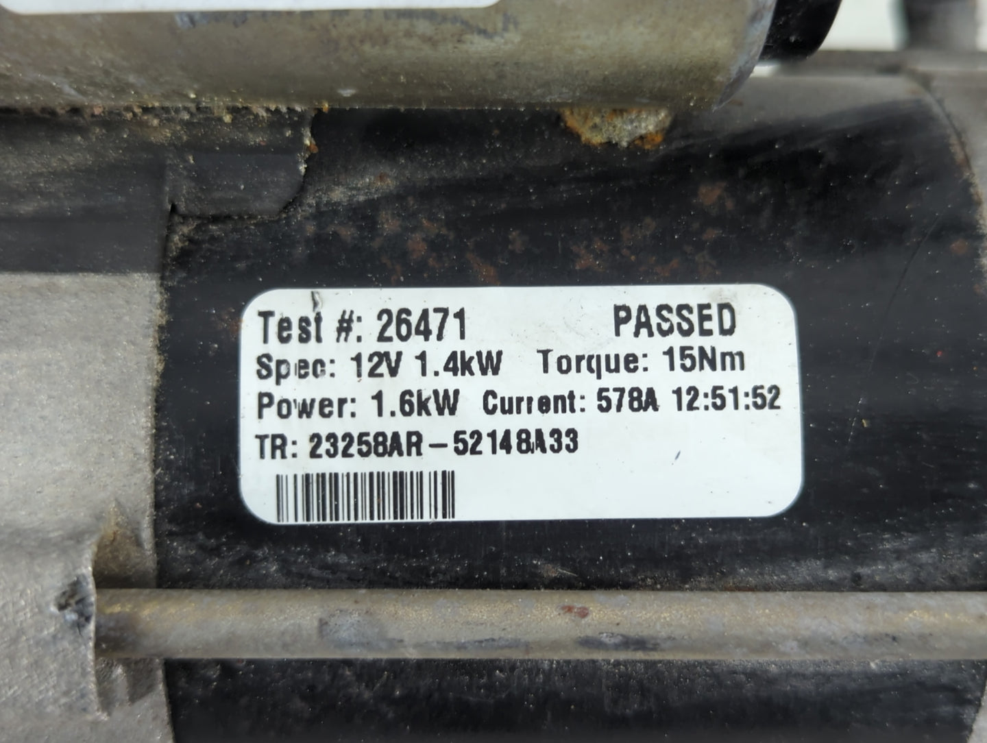 2018-2022 Chevrolet Equinox Car Starter Motor Solenoid OEM P/N:23258AR-52148A33 52148A33 Fits Fits 2017 2018 2019 2020 2021 