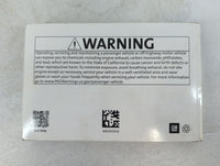 2019 Chevrolet Equinox Owners Manual Book Guide P/N:84134729 B OEM Used Auto Parts - Oemusedautoparts1.com