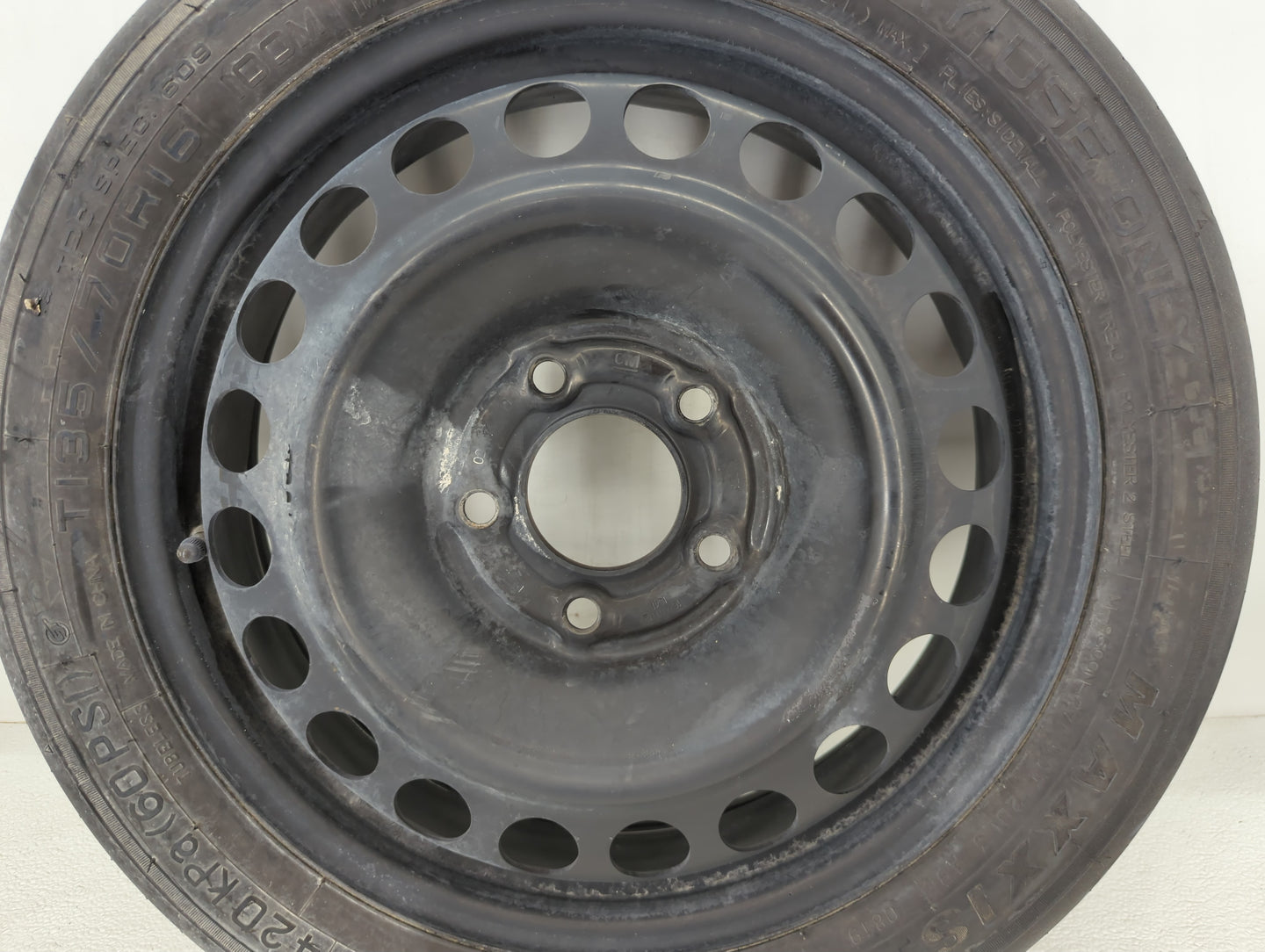 2018-2022 Chevrolet Equinox Spare Donut Tire Wheel Rim Oem - Oemusedautoparts1.com