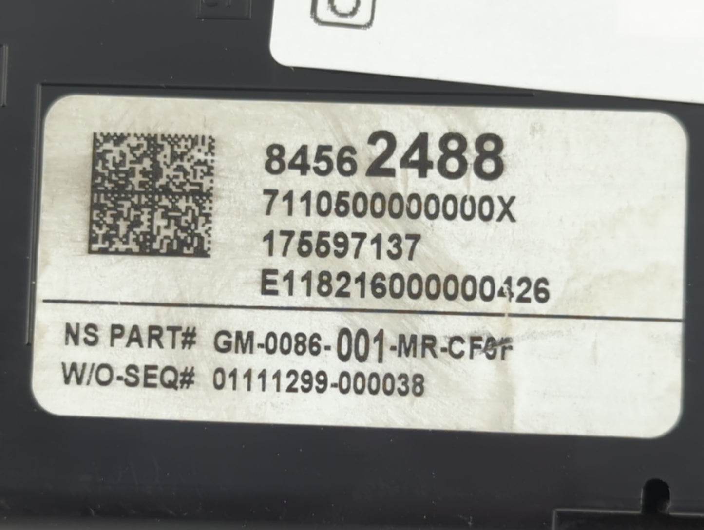 2019 Chevrolet Equinox Instrument Cluster Speedometer Gauges P/N:84562488 Fits OEM Used Auto Parts - Oemusedautoparts1.com