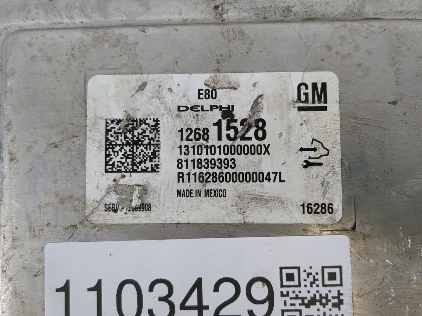 2018-2020 Chevrolet Equinox PCM Engine Control Computer ECU ECM PCU OEM P/N:12681528 Fits Fits 2017 2018 2019 2020 2021 2022