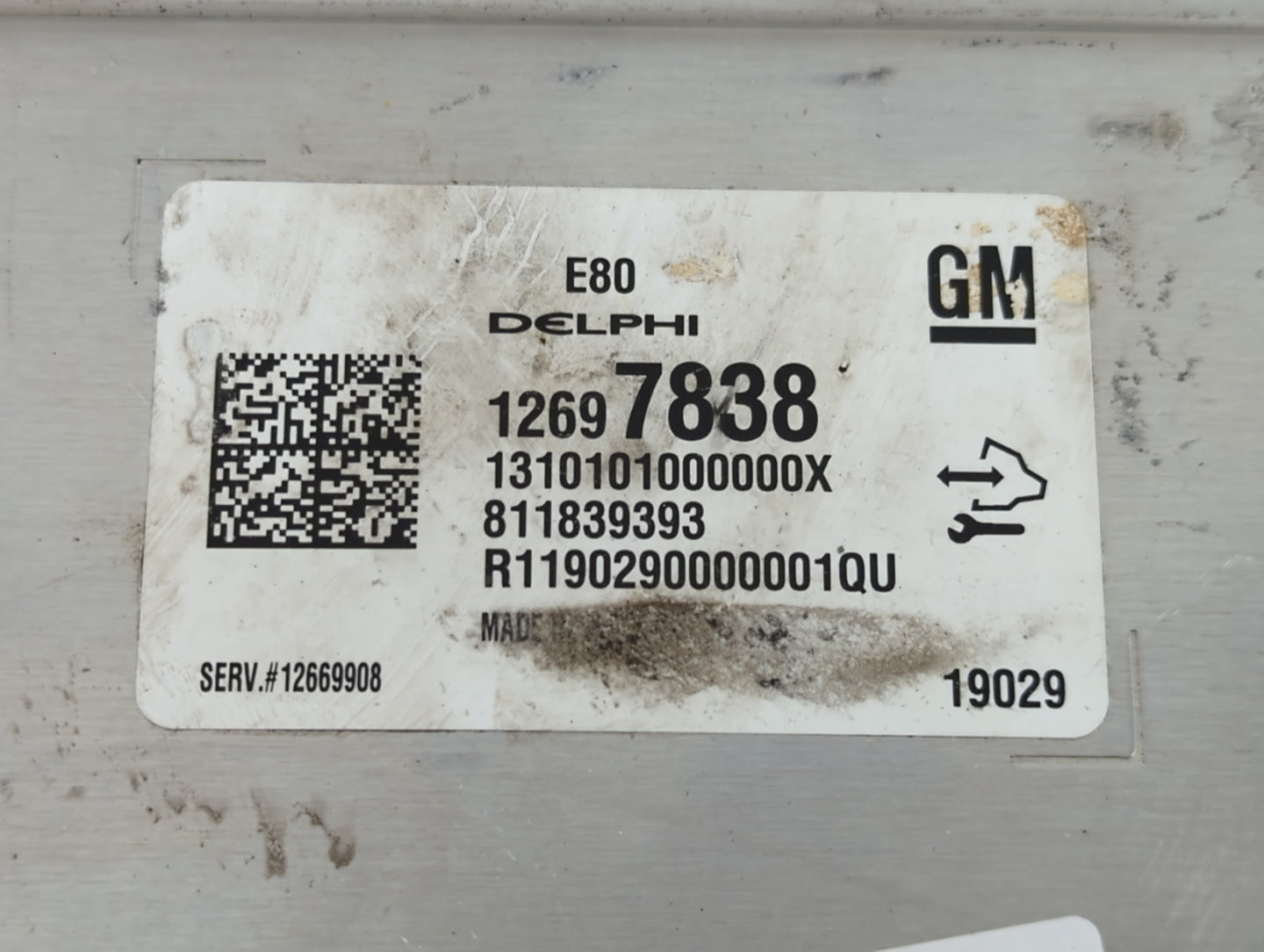 2018-2020 Chevrolet Equinox PCM Engine Control Computer ECU ECM PCU OEM P/N:12697838 Fits Fits 2017 2018 2019 2020 2021 2022
