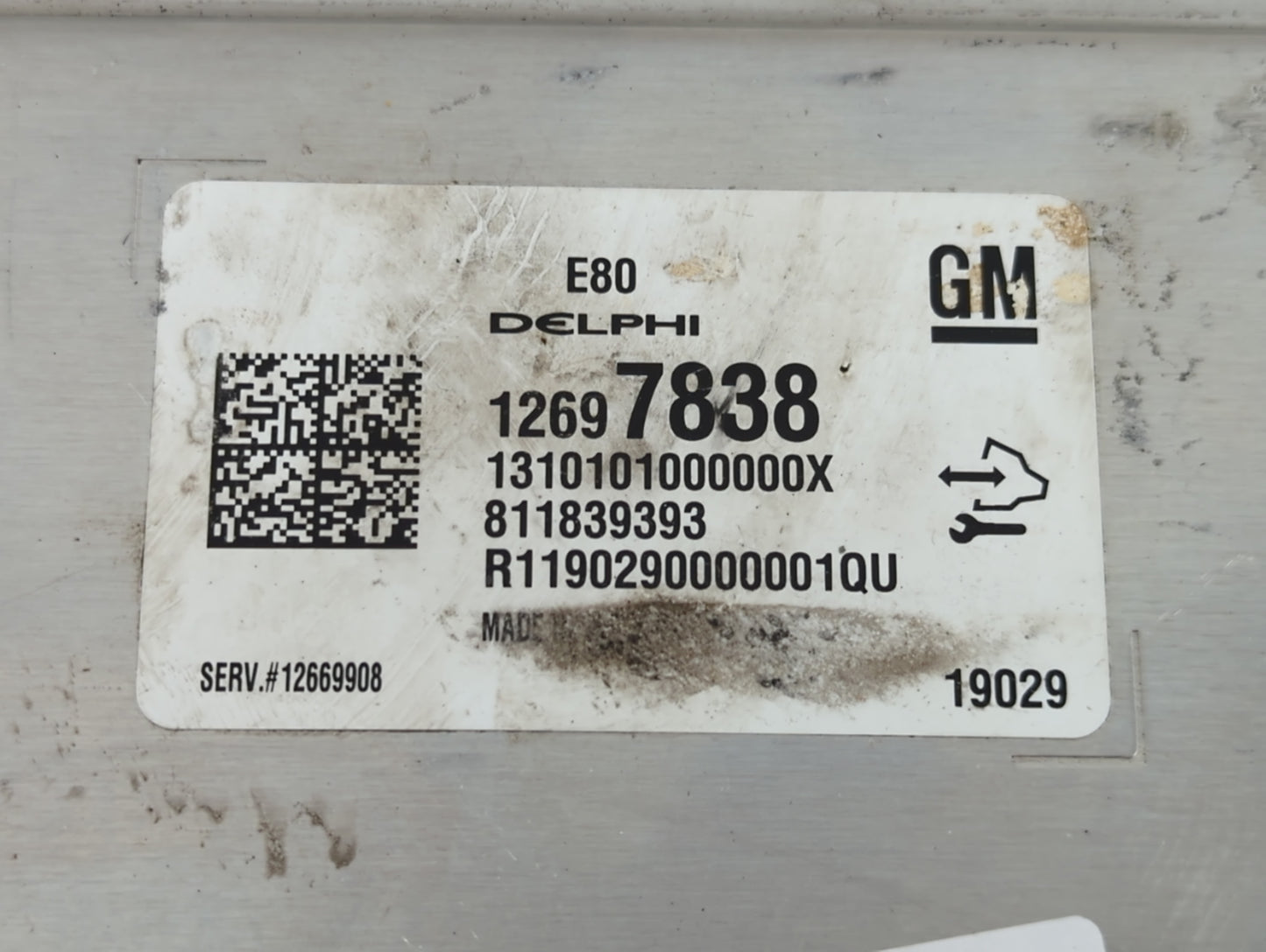 2018-2020 Chevrolet Equinox PCM Engine Control Computer ECU ECM PCU OEM P/N:12697838 Fits Fits 2017 2018 2019 2020 2021 2022