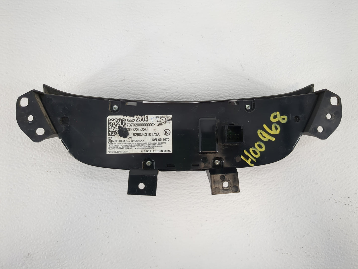 2019-2021 Chevrolet Equinox Climate Control Module Temperature AC/Heater Replacement P/N:84422503 Fits Fits 2019 2020 2021 O