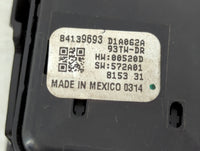 2018-2022 Chevrolet Equinox Master Power Window Switch Replacement Driver Side Left P/N:84139693 Fits OEM Used Auto Parts - 