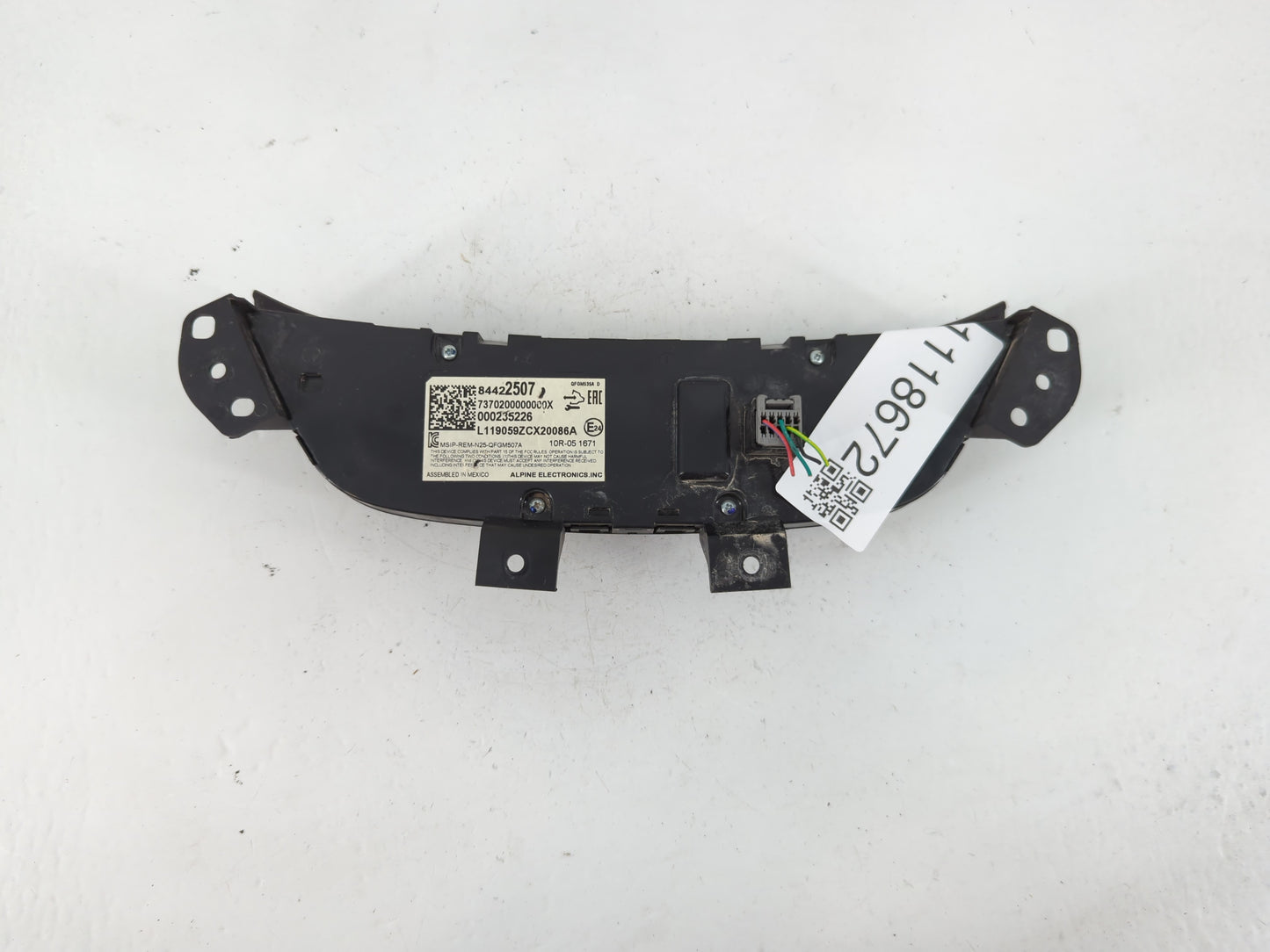 2018-2019 Chevrolet Equinox Climate Control Module Temperature AC/Heater Replacement P/N:84422507 Fits Fits 2018 2019 OEM Us