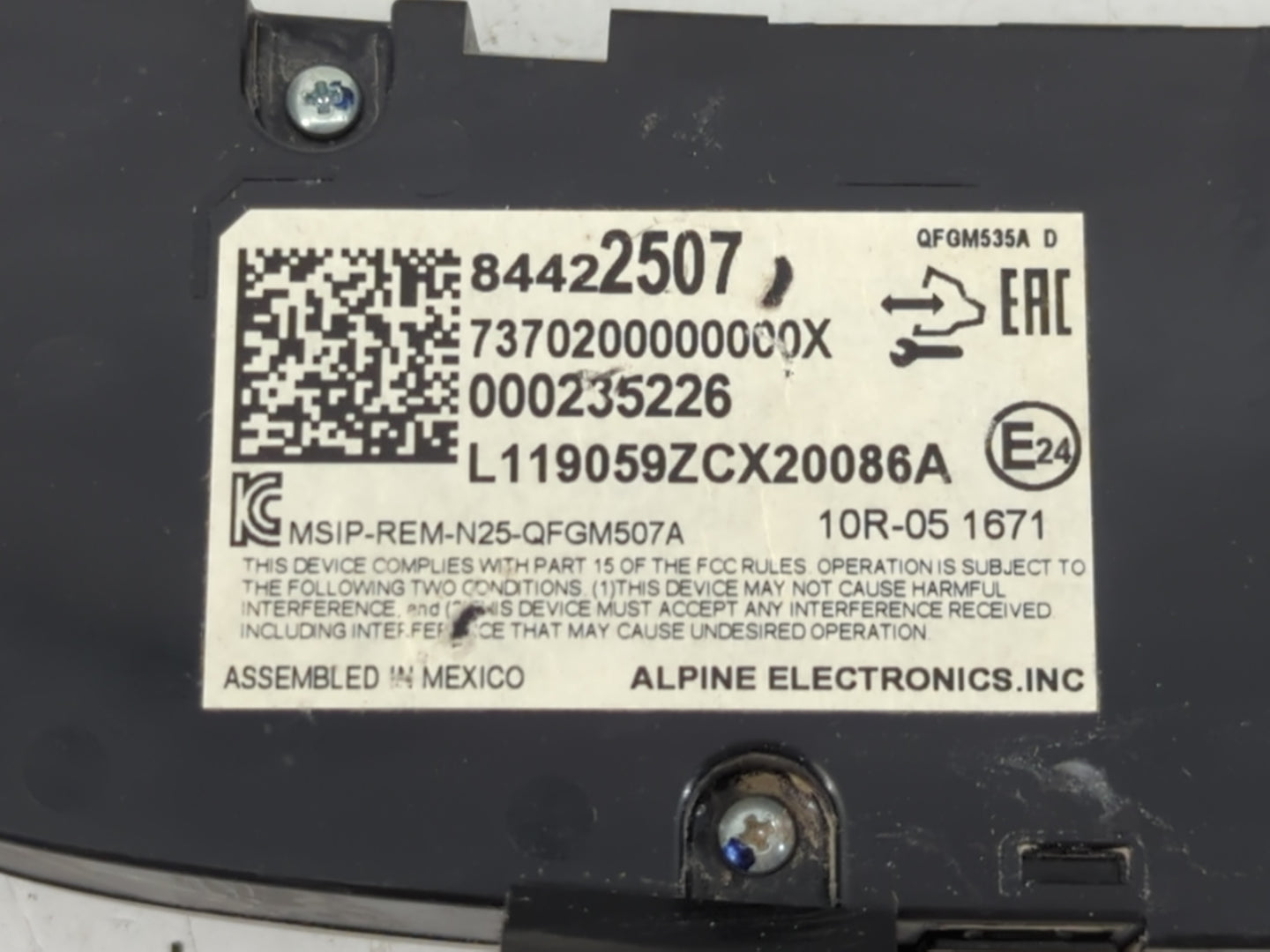 2018-2019 Chevrolet Equinox Climate Control Module Temperature AC/Heater Replacement P/N:84422507 Fits Fits 2018 2019 OEM Us