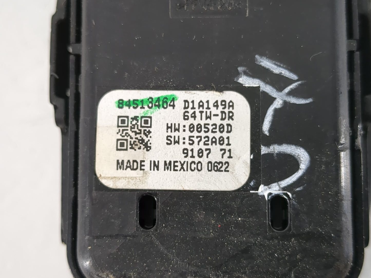 2018-2022 Chevrolet Equinox Master Power Window Switch Replacement Driver Side Left P/N:84513464 Fits OEM Used Auto Parts - 