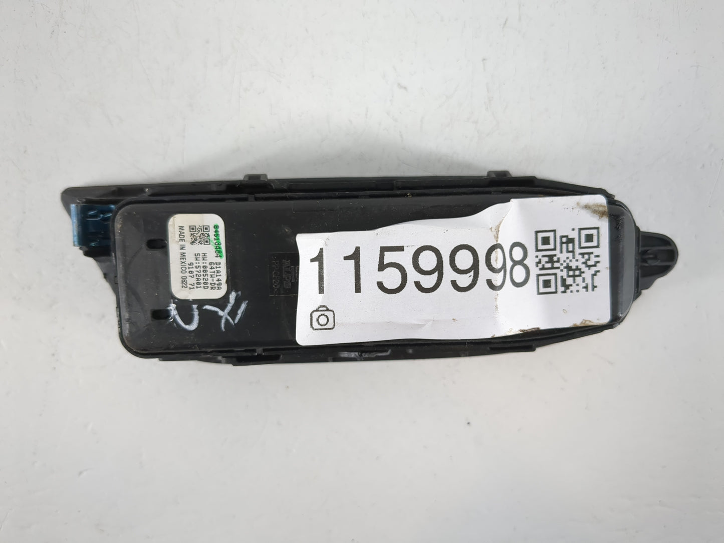 2018-2022 Chevrolet Equinox Master Power Window Switch Replacement Driver Side Left P/N:84513464 Fits OEM Used Auto Parts - 
