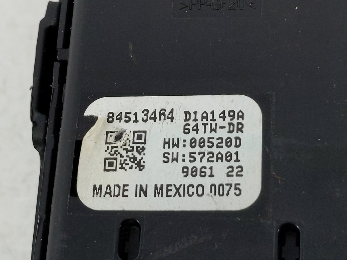 2018-2022 Chevrolet Equinox Master Power Window Switch Replacement Driver Side Left P/N:84513464 Fits OEM Used Auto Parts - 