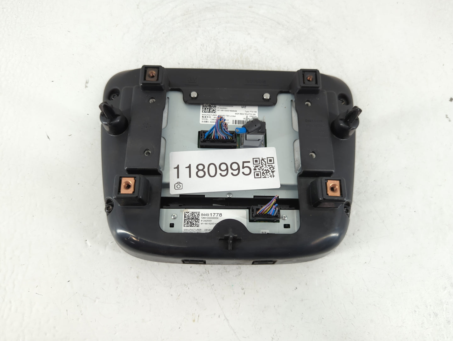 2019-2022 Chevrolet Equinox Radio AM FM Cd Player Receiver Replacement P/N:84507918 Fits Fits 2018 2019 2020 2021 2022 OEM U