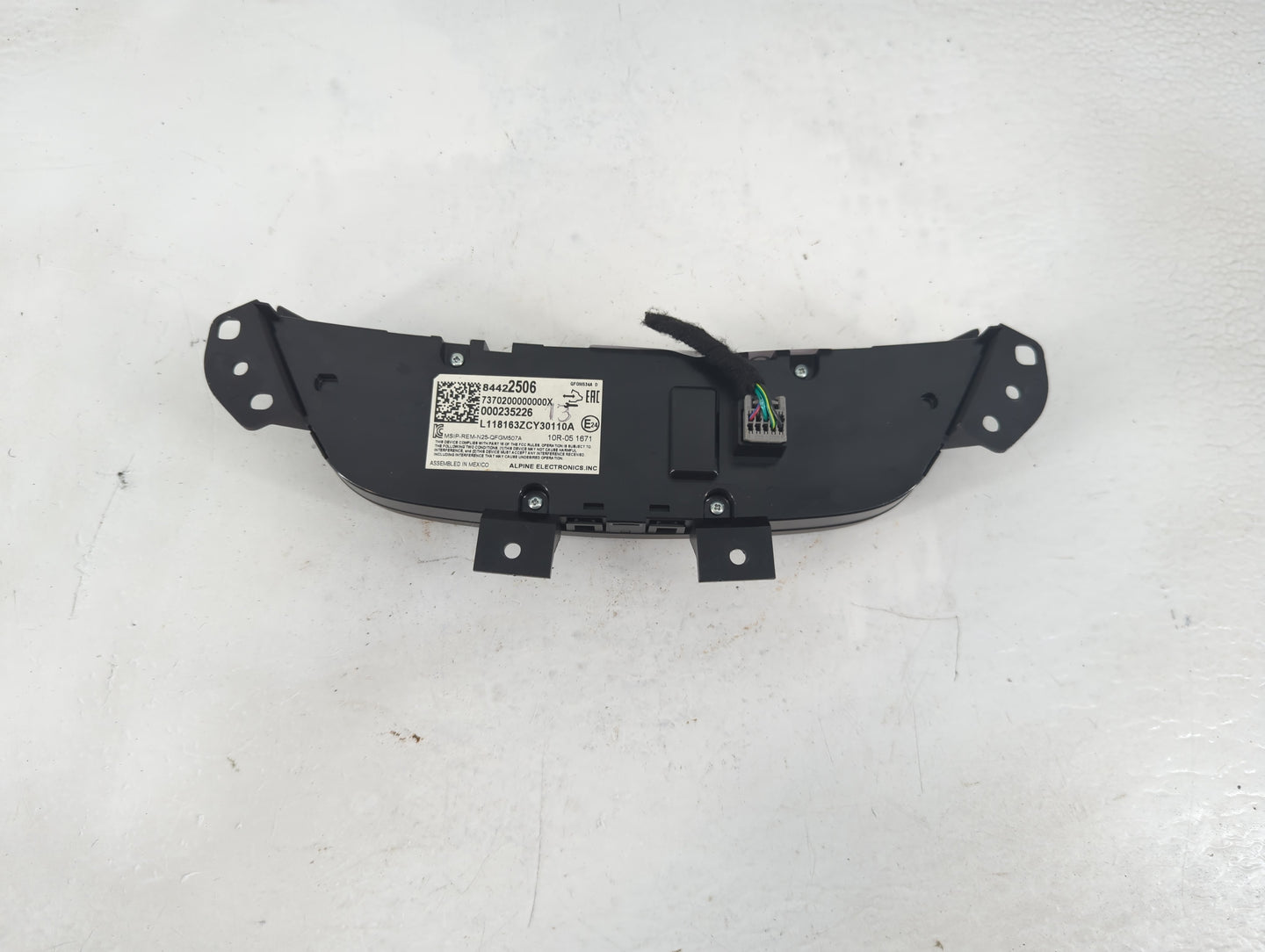 2019-2021 Chevrolet Equinox Climate Control Module Temperature AC/Heater Replacement P/N:84422506 Fits Fits 2019 2020 2021 O