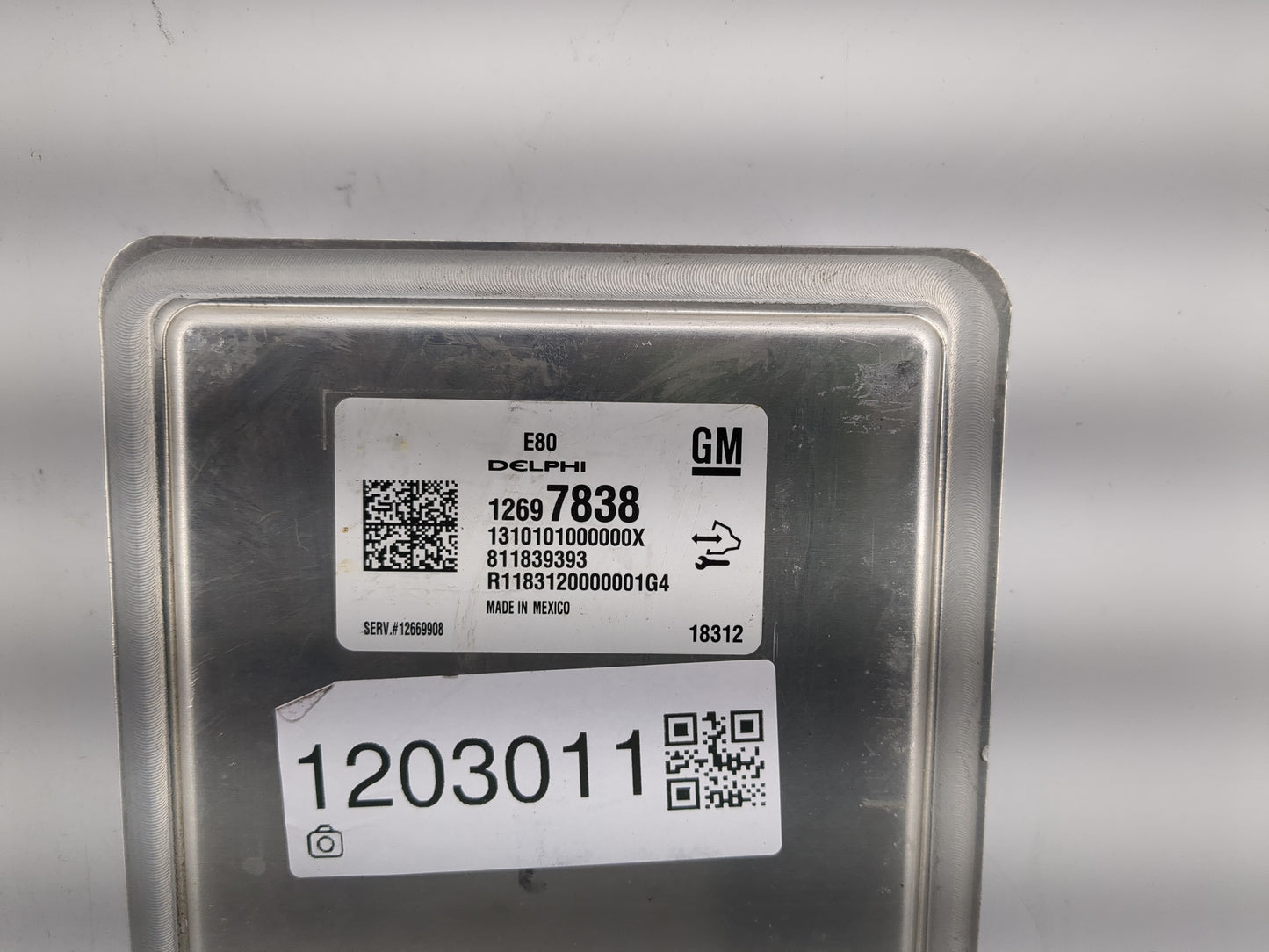 2018-2020 Chevrolet Equinox PCM Engine Control Computer ECU ECM PCU OEM P/N:12697838 Fits Fits 2017 2018 2019 2020 2021 2022