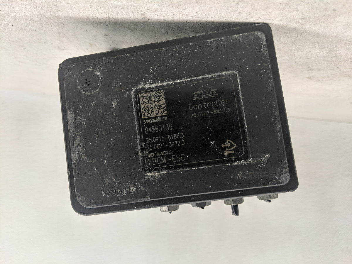 2018-2019 Chevrolet Equinox Anti-Lock Brake ABS Pump Module Actuator OEM P/N:84560135 Fits Fits 2018 2019 2020 2021 OEM Used