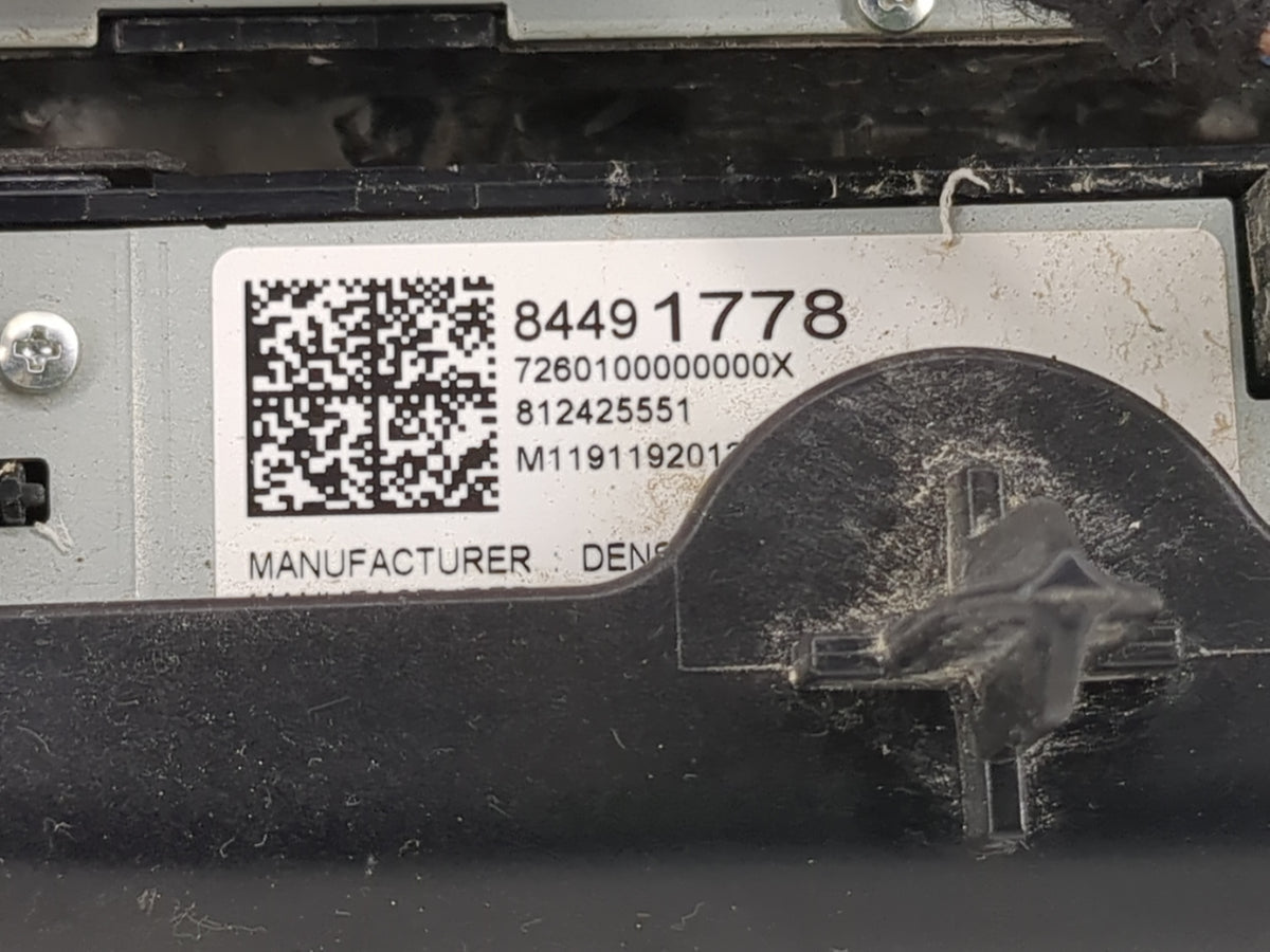 2019-2019 Chevrolet Equinox Information Radio Display Screen 1274563 - Oemusedautoparts1.com