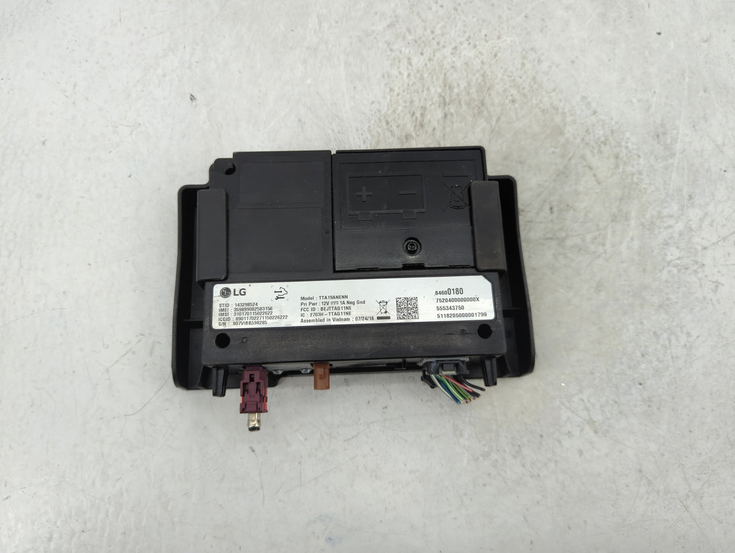 2019 Chevrolet Equinox Radio AM FM Cd Player Receiver Replacement P/N:8460180 Fits OEM Used Auto Parts - Oemusedautoparts1.c