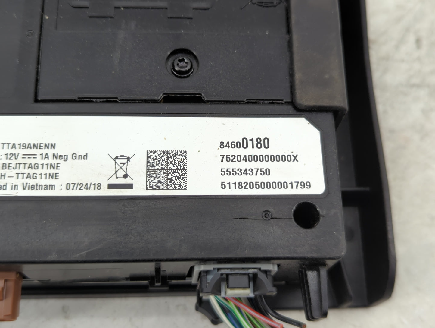 2019 Chevrolet Equinox Radio AM FM Cd Player Receiver Replacement P/N:8460180 Fits OEM Used Auto Parts - Oemusedautoparts1.c