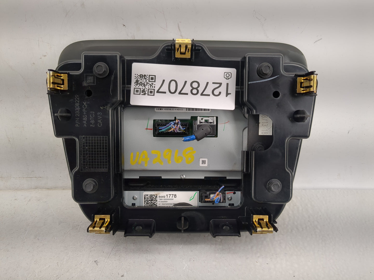 2019-2022 Chevrolet Equinox Radio AM FM Cd Player Receiver Replacement P/N:84491778 84507918 Fits Fits 2018 2019 2020 2021 2