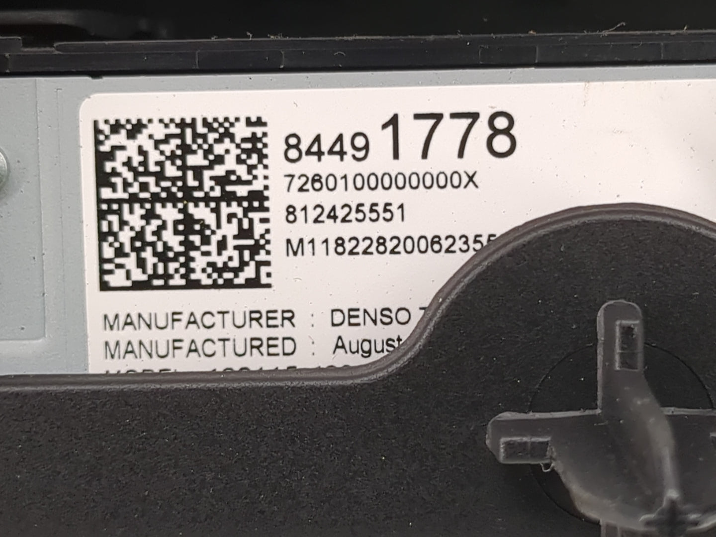 2019-2022 Chevrolet Equinox Radio AM FM Cd Player Receiver Replacement P/N:84491778 Fits Fits 2018 2019 2020 2021 2022 OEM U
