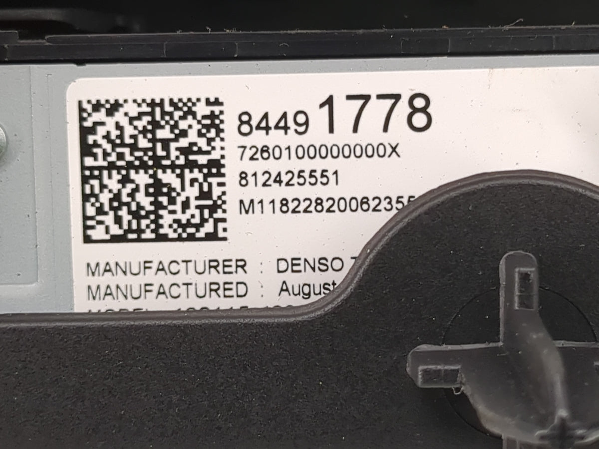 2019-2022 Chevrolet Equinox Radio AM FM Cd Player Receiver Replacement P/N:84491778 Fits Fits 2018 2019 2020 2021 2022 OEM U