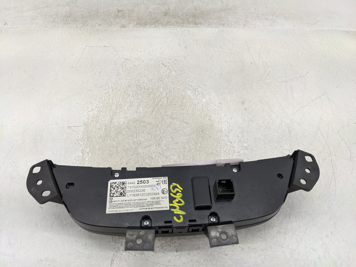 2019-2021 Chevrolet Equinox Climate Control Module Temperature AC/Heater Replacement P/N:000235226 84422503 Fits OEM Used Au