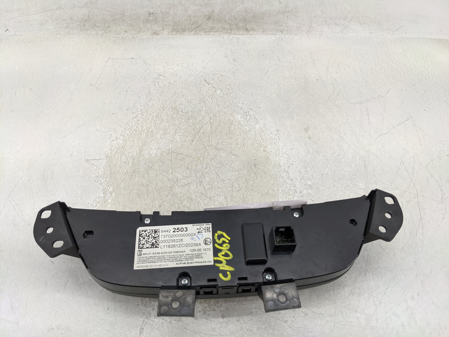 2019-2021 Chevrolet Equinox Climate Control Module Temperature AC/Heater Replacement P/N:000235226 84422503 Fits OEM Used Au