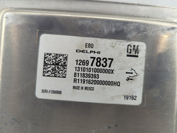 2018-2020 Chevrolet Equinox PCM Engine Control Computer ECU ECM PCU OEM P/N:811839393 12697837 Fits OEM Used Auto Parts
