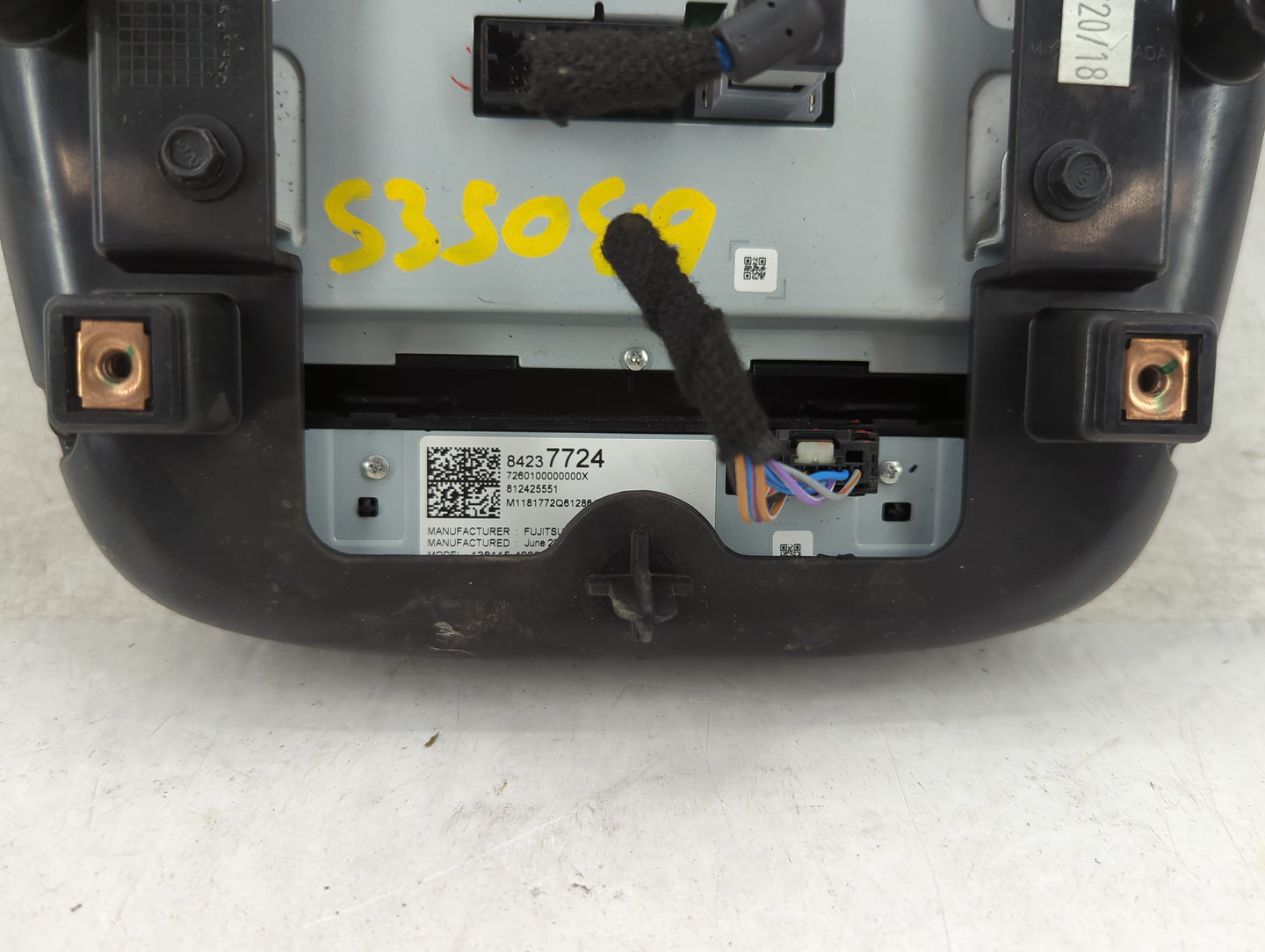 2019-2022 Chevrolet Equinox Radio AM FM Cd Player Receiver Replacement P/N:81245551 84237724 Fits Fits 2018 2019 2020 2021 2