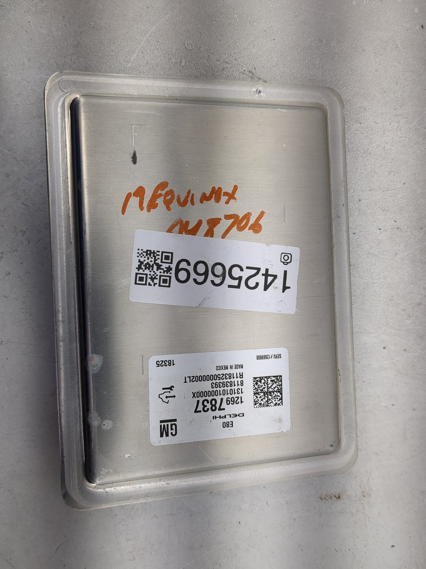 2018-2020 Chevrolet Equinox PCM Engine Control Computer ECU ECM PCU OEM P/N:811839393 12697837 Fits OEM Used Auto Parts - Oe