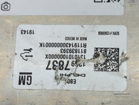 2018-2020 Chevrolet Equinox PCM Engine Control Computer ECU ECM PCU OEM P/N:12669908 12697837 Fits OEM Used Auto Parts - Oem