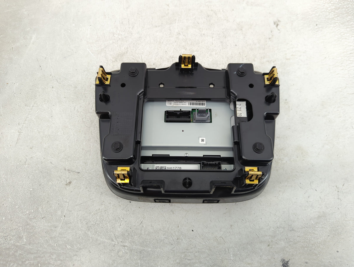 2019-2019 Chevrolet Equinox Information Radio Display Screen Black - Oemusedautoparts1.com