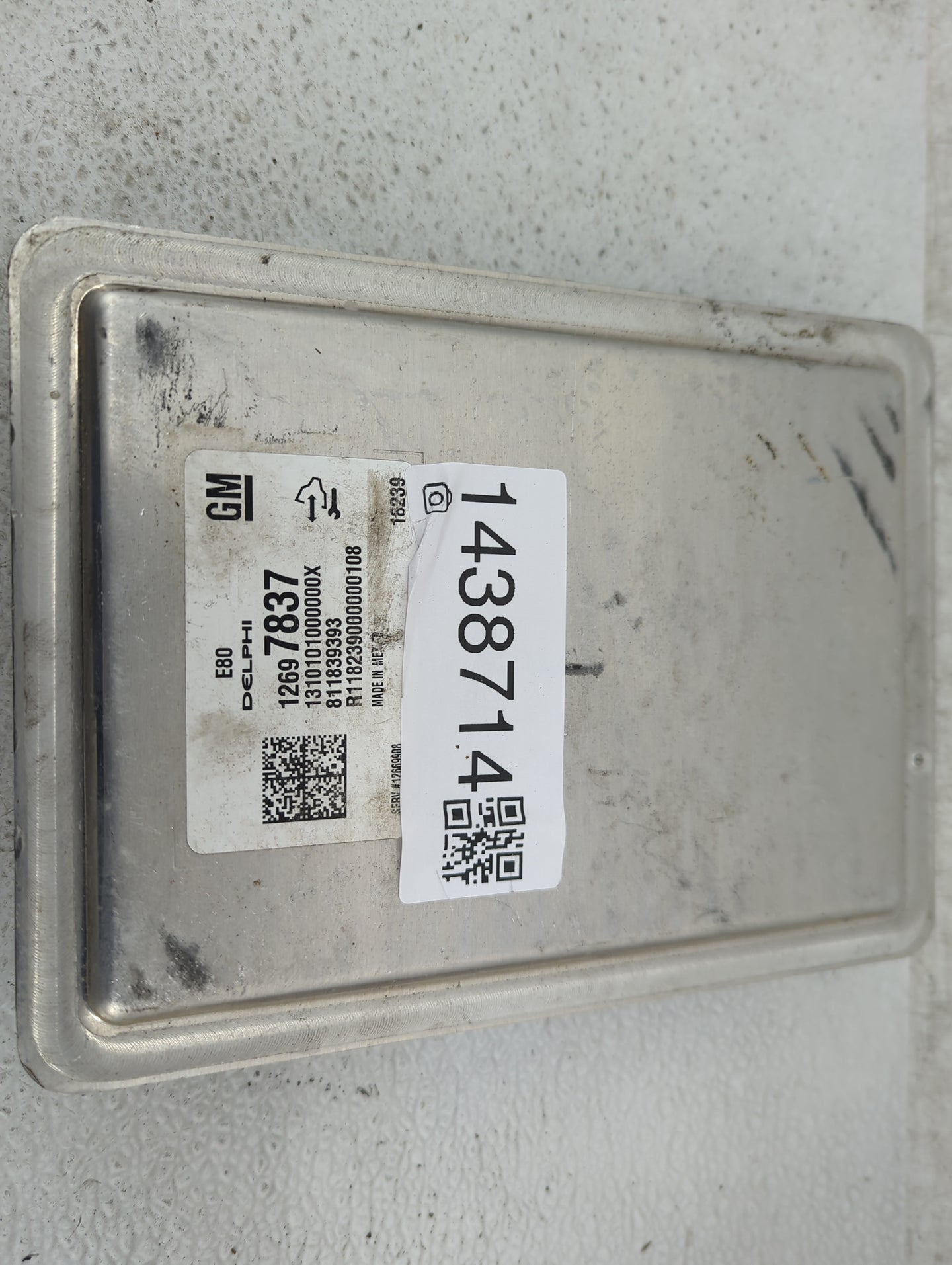 2018-2020 Chevrolet Equinox PCM Engine Control Computer ECU ECM PCU OEM P/N:12697837 1310101000000X Fits OEM Used Auto Parts
