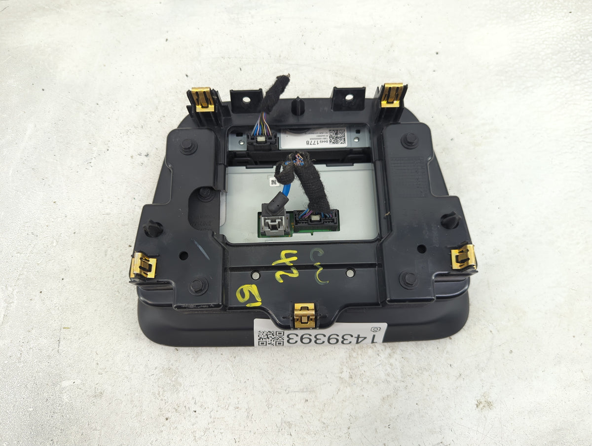 2019-2019 Chevrolet Equinox Information Radio Display Screen 1439393 - Oemusedautoparts1.com