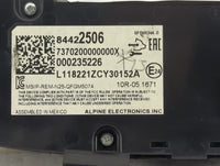 2018-2019 Chevrolet Equinox Climate Control Module Temperature AC/Heater Replacement P/N:84422506 Fits Fits 2018 2019 OEM Us