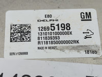 2018-2020 Chevrolet Equinox PCM Engine Control Computer ECU ECM PCU OEM P/N:12695198 12669908 Fits OEM Used Auto Parts - Oem