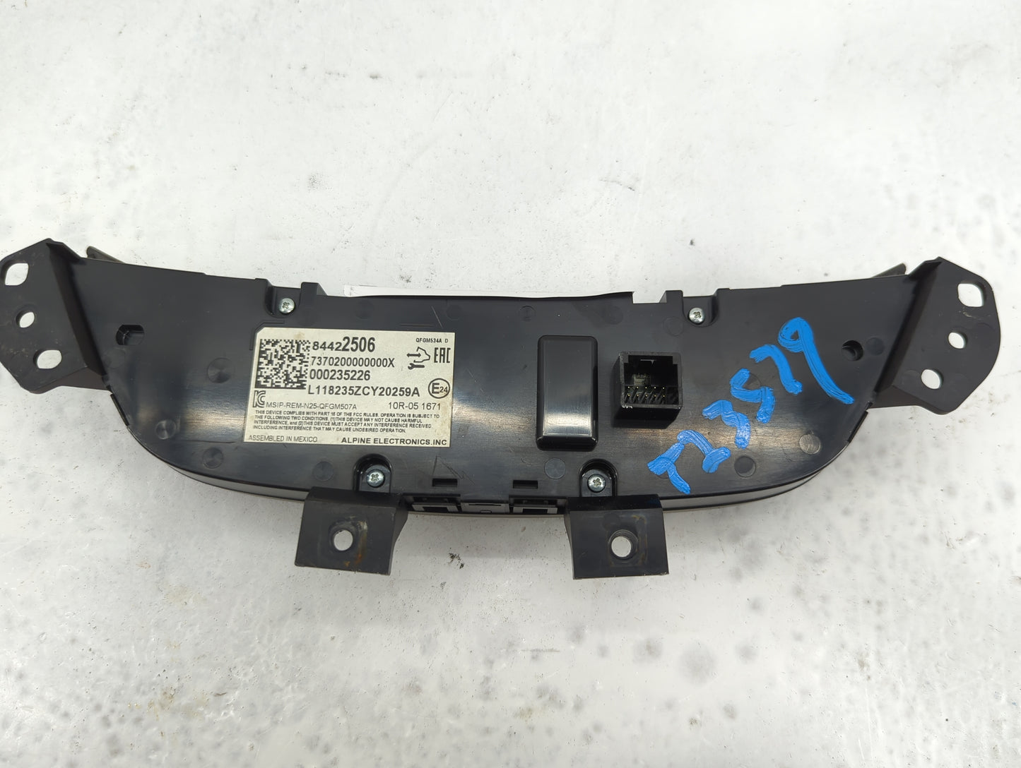 2018-2019 Chevrolet Equinox Climate Control Module Temperature AC/Heater Replacement P/N:84422506 Fits Fits 2018 2019 OEM Us