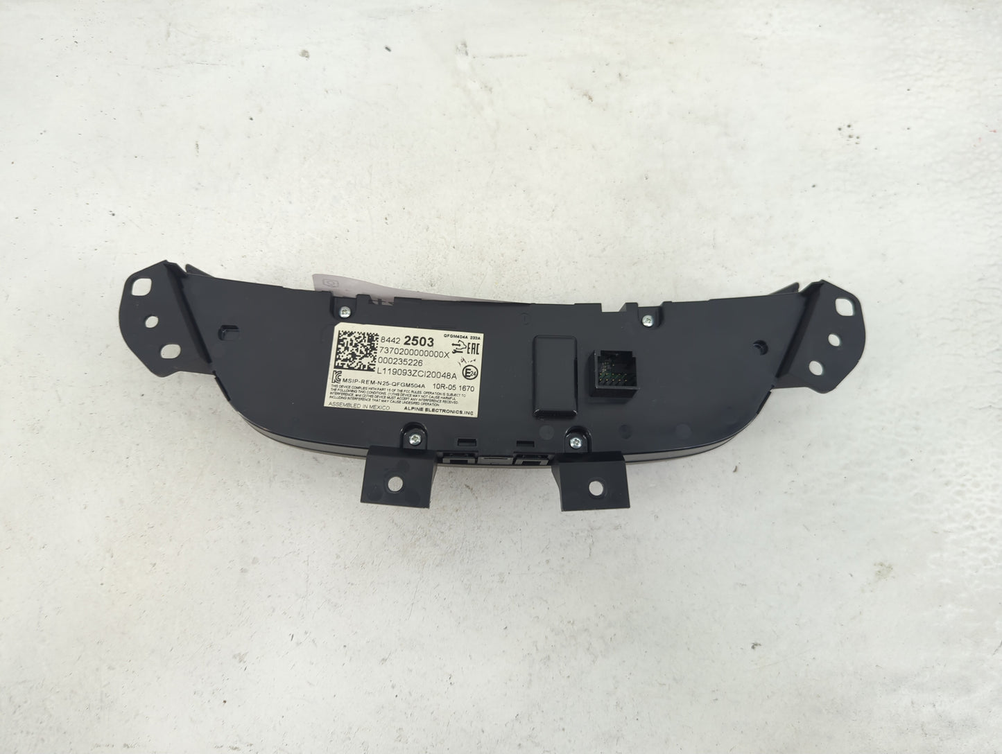 2019-2021 Chevrolet Equinox Climate Control Module Temperature AC/Heater Replacement P/N:84422503 QFGM4D4A Fits OEM Used Aut