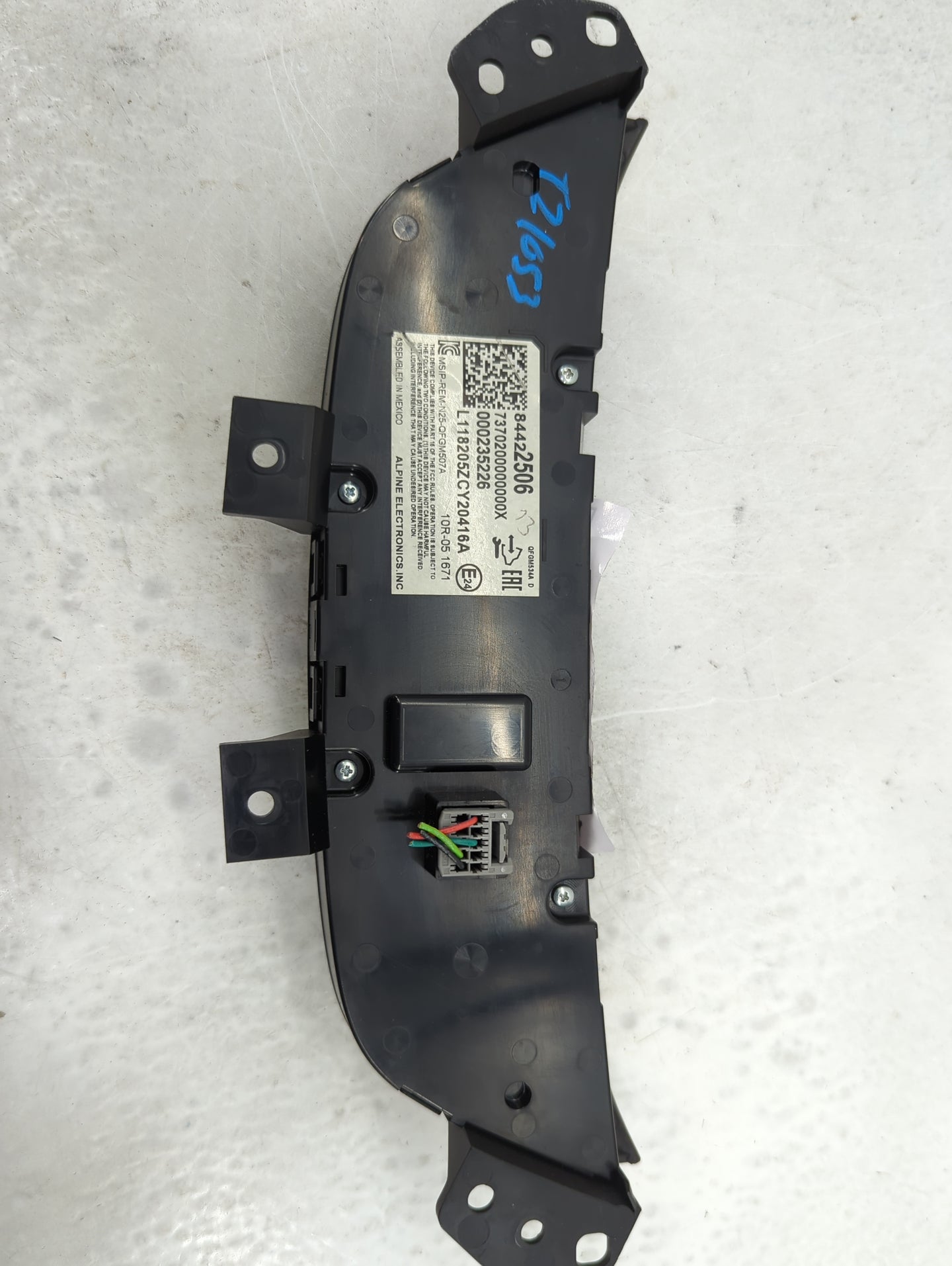2018-2019 Chevrolet Equinox Climate Control Module Temperature AC/Heater Replacement P/N:84422506 Fits Fits 2018 2019 OEM Us