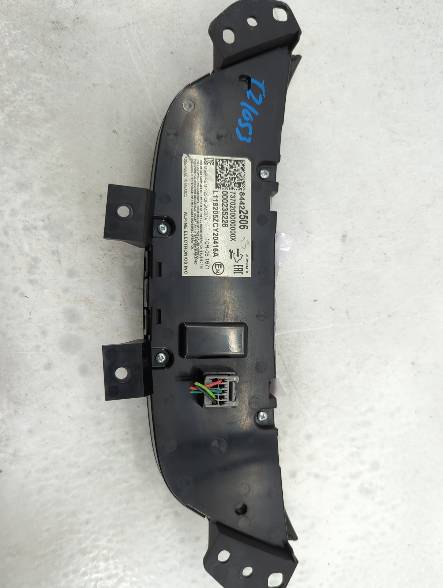 2018-2019 Chevrolet Equinox Climate Control Module Temperature AC/Heater Replacement P/N:84422506 Fits Fits 2018 2019 OEM Us