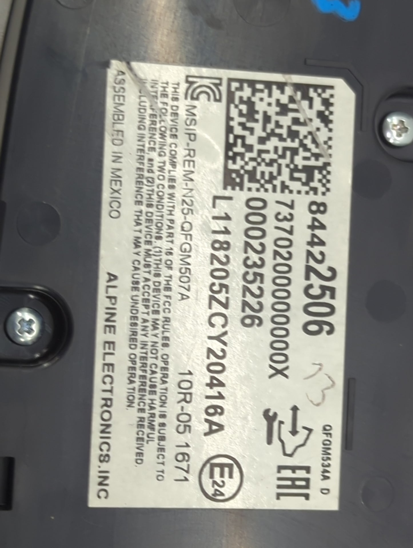 2018-2019 Chevrolet Equinox Climate Control Module Temperature AC/Heater Replacement P/N:84422506 Fits Fits 2018 2019 OEM Us