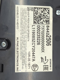 2018-2019 Chevrolet Equinox Climate Control Module Temperature AC/Heater Replacement P/N:84422506 MSIP-REM-N25-QFGM507A Fits