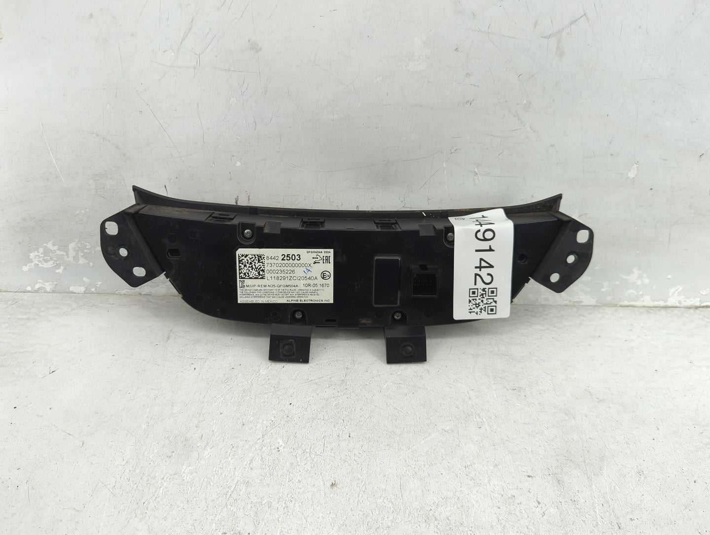 2019-2021 Chevrolet Equinox Climate Control Module Temperature AC/Heater Replacement P/N:84422503 7370200000000X Fits OEM Us