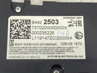 2019-2021 Chevrolet Equinox Climate Control Module Temperature AC/Heater Replacement P/N:84422503 Fits Fits 2019 2020 2021 O