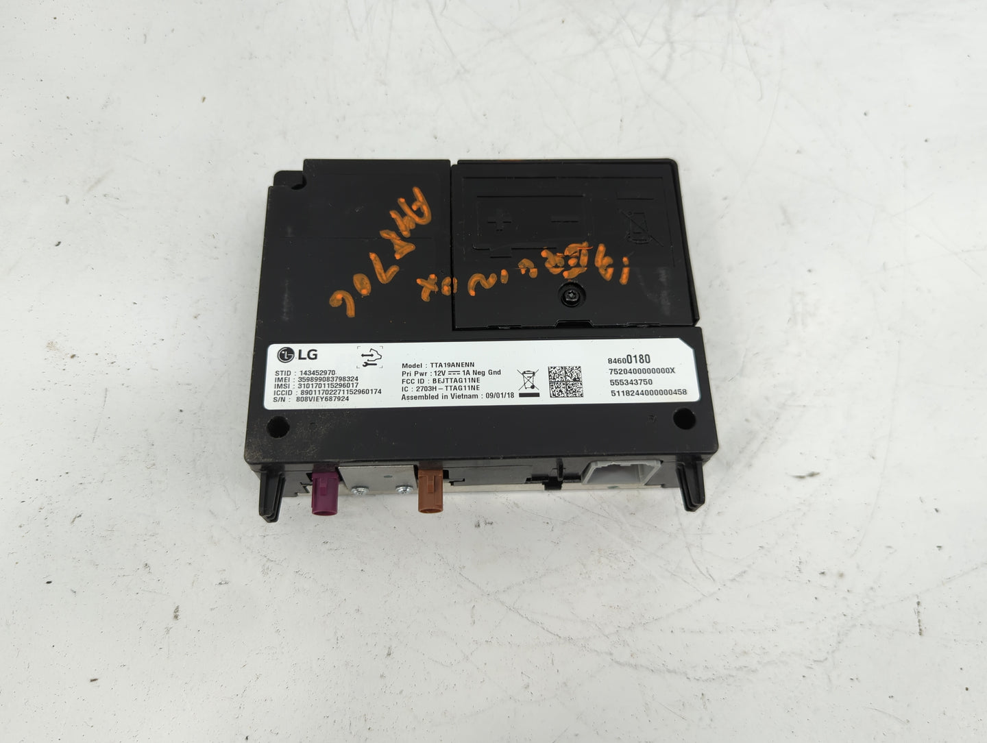 2019-2020 Chevrolet Equinox Telematics Control Module - Oemusedautoparts1.com