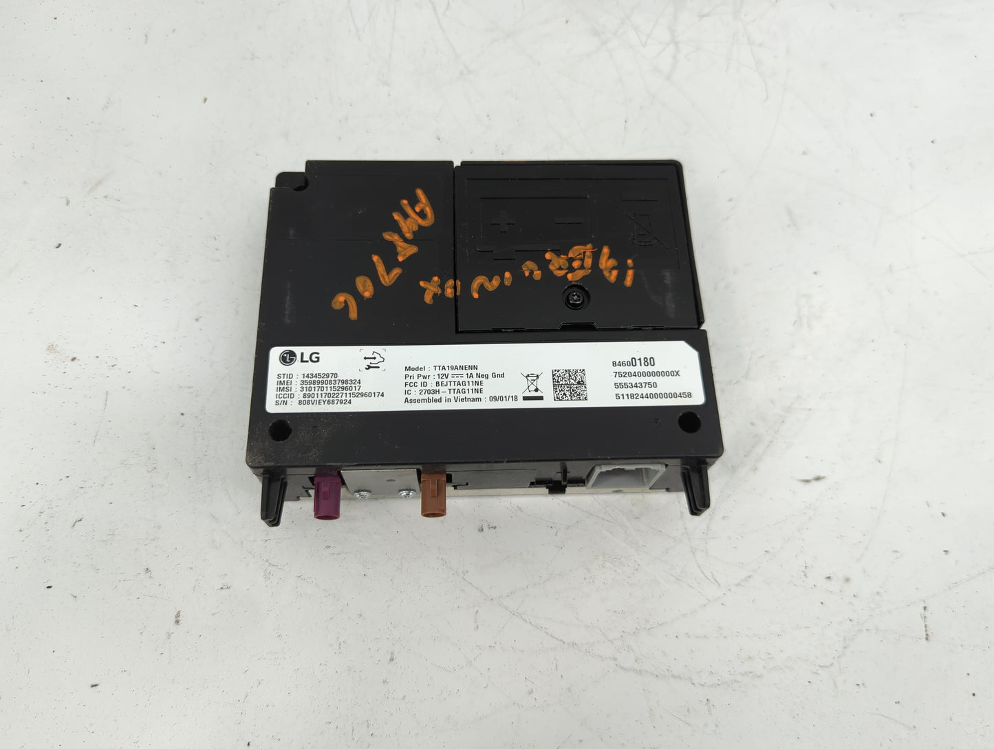 2019-2020 Chevrolet Equinox Telematics Control Module - Oemusedautoparts1.com