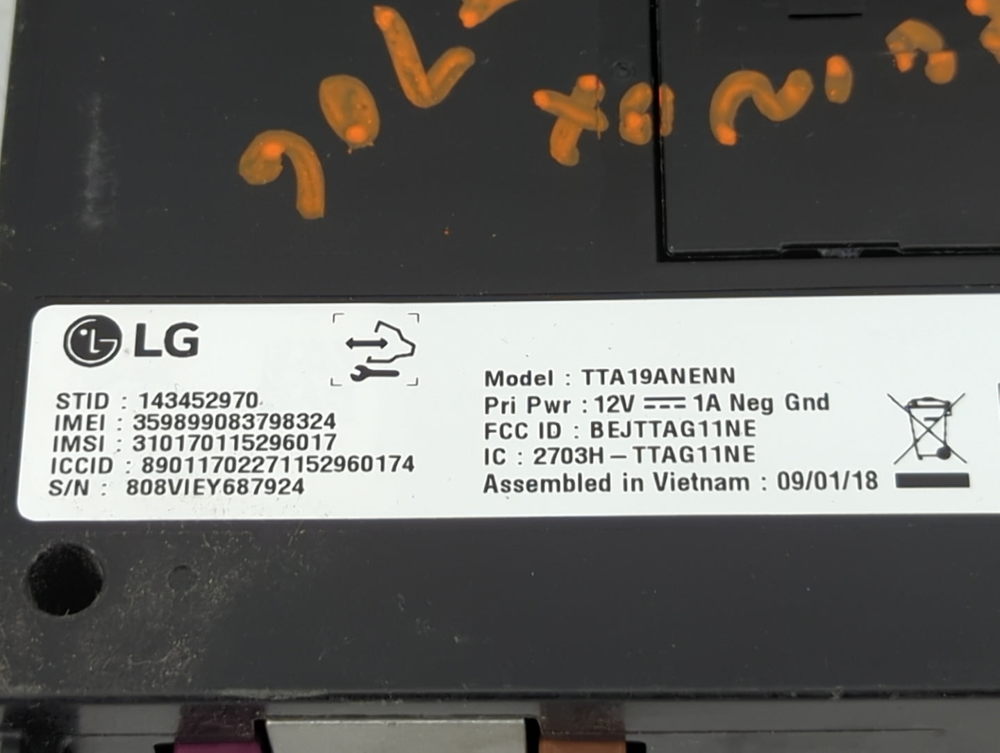2019-2020 Chevrolet Equinox Telematics Control Module - Oemusedautoparts1.com